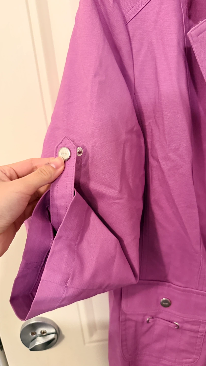Purple Casual Blazer Jacket Size S/M - photo 3