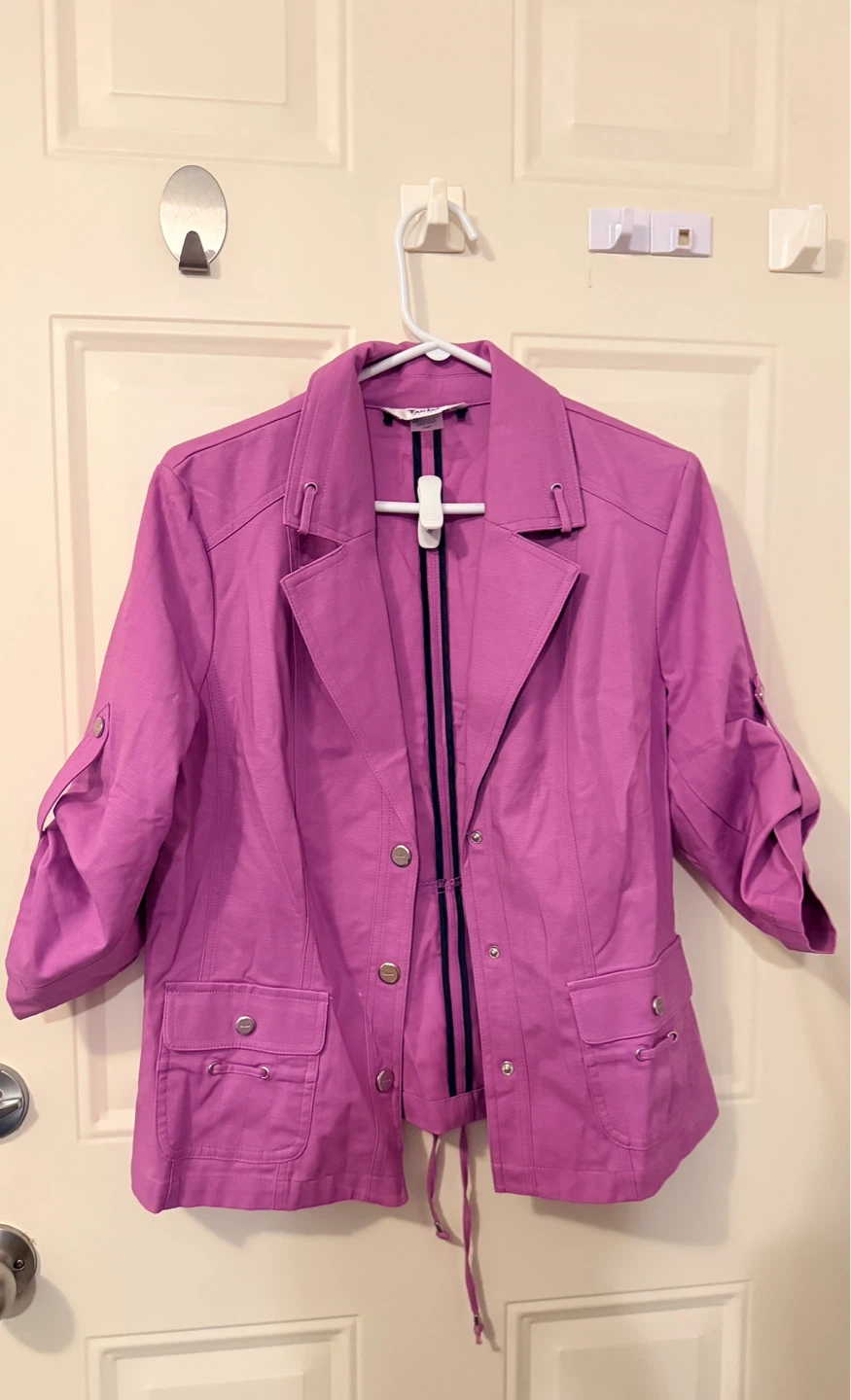 Purple Casual Blazer Jacket Size S/M