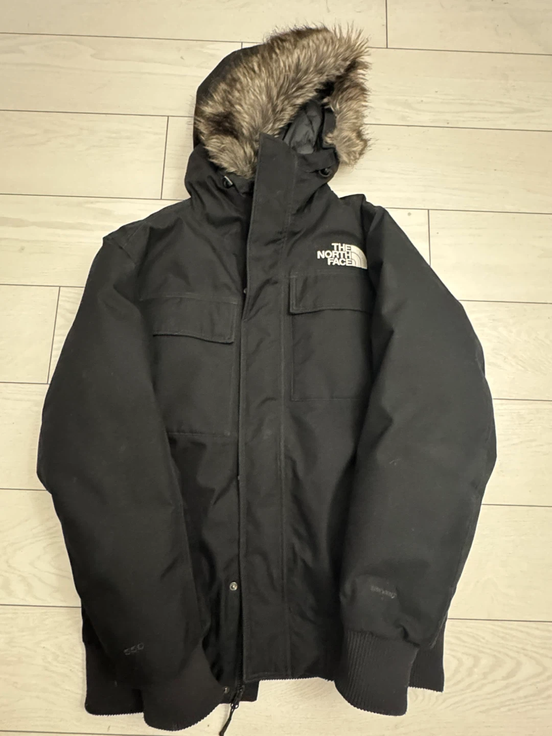 The North Face Black Insulated Parka Jacket