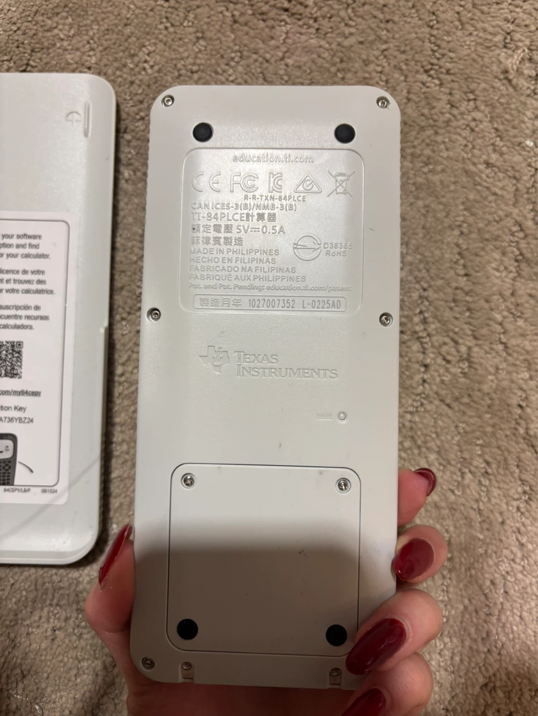 TI-84 TEXUS INSTRUMENT GRAPHING CALCULATOR - photo 3