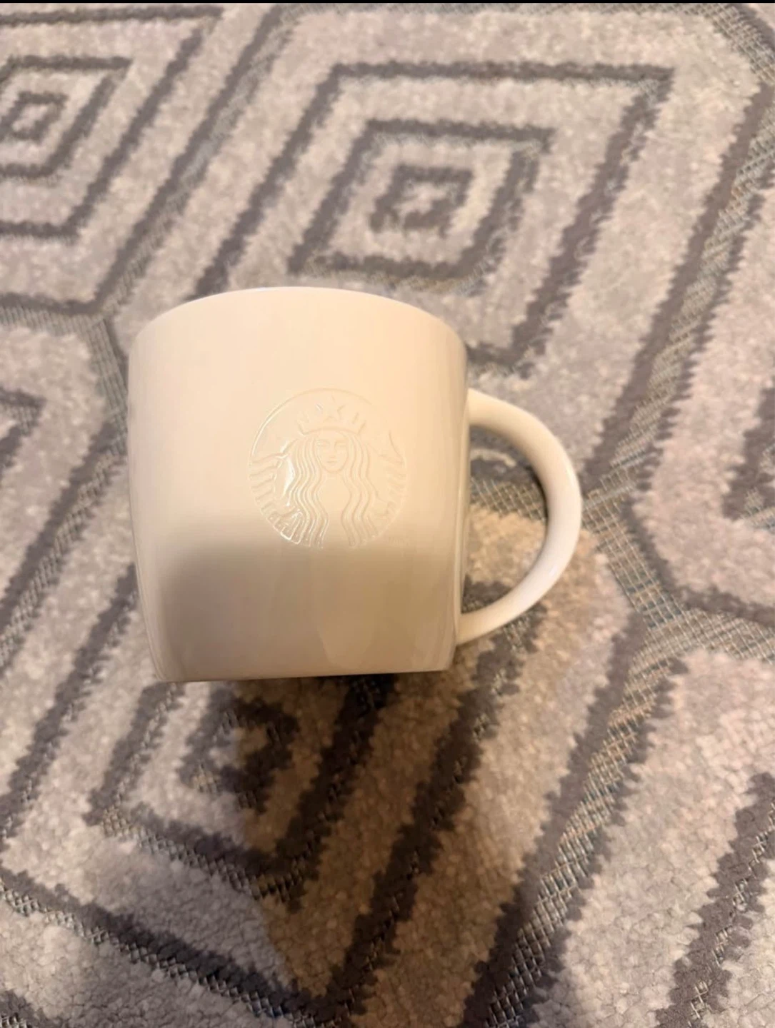 Starbucks Coffee Mug White 12 oz Classic