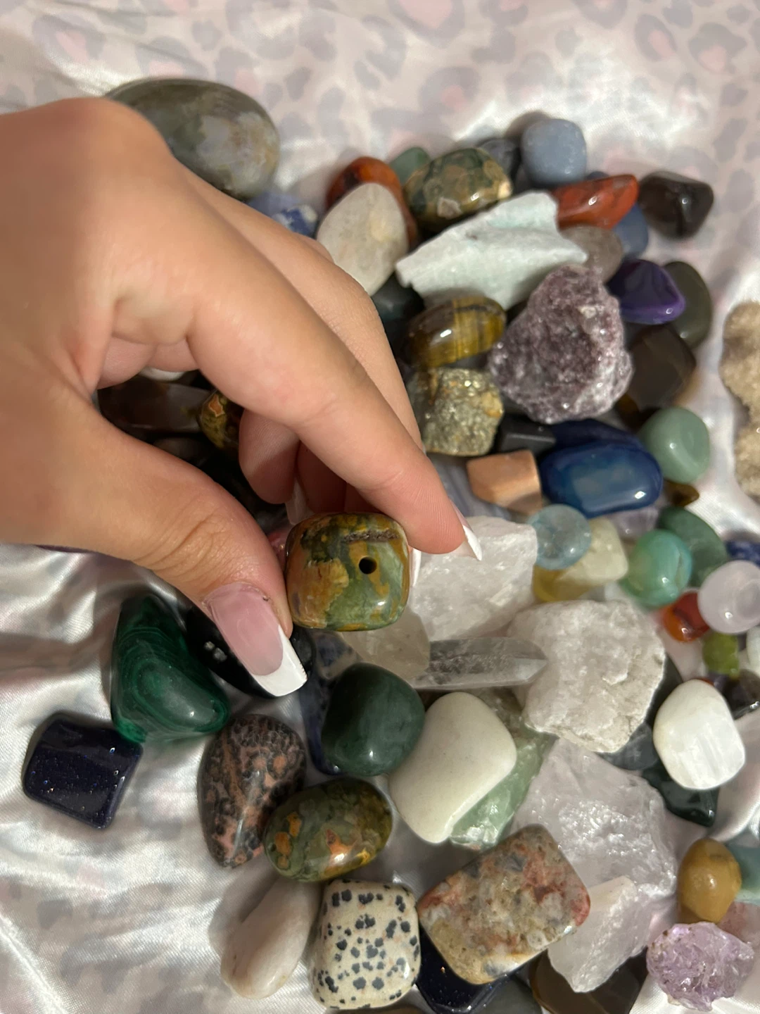 Assorted Tumbled and Natural Gemstones - photo 3