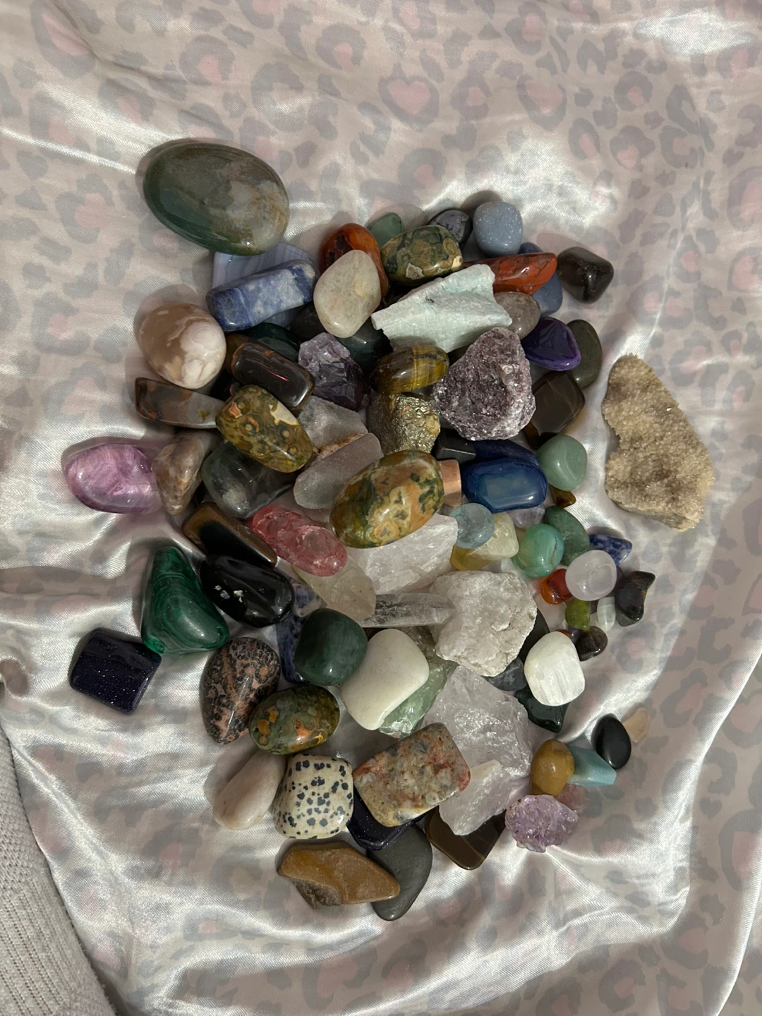 Assorted Tumbled and Natural Gemstones - photo 4