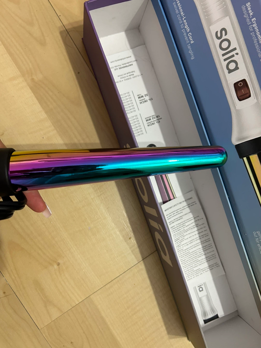 Solia Professional Curling Iron - 5/8" - 1" - photo 2