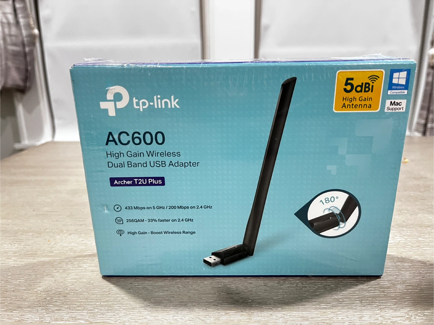 TP-Link AC600 High Gain Wireless Dual Band USB Adapter - photo 4