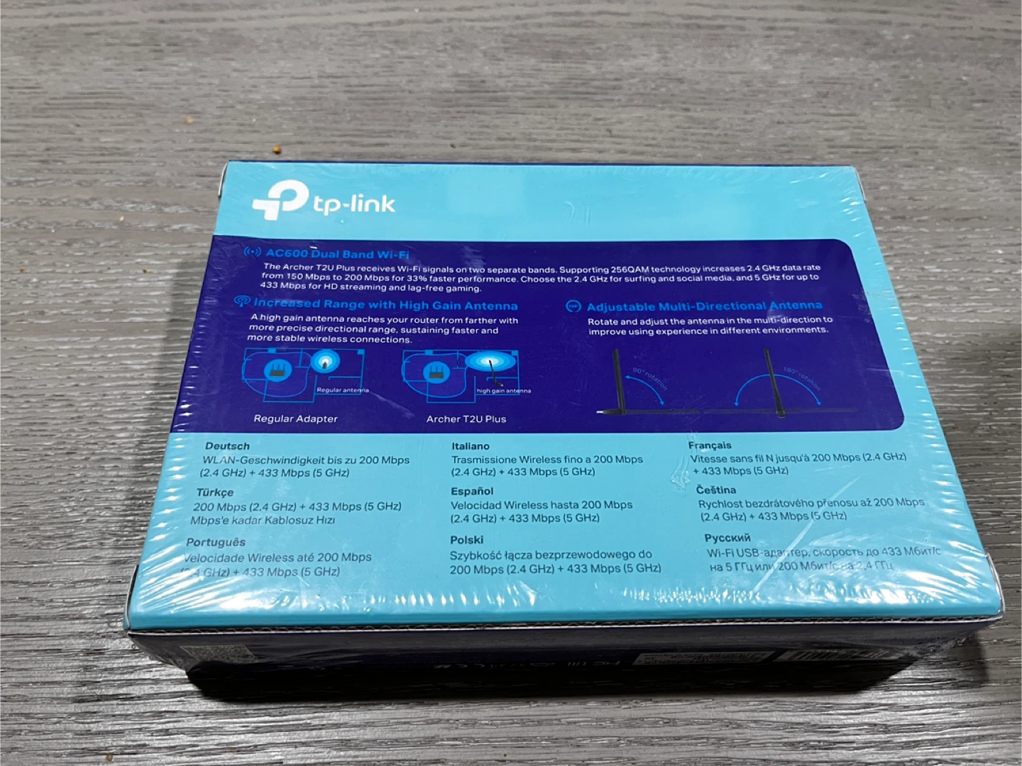 TP-Link AC600 High Gain Wireless Dual Band USB Adapter - photo 3