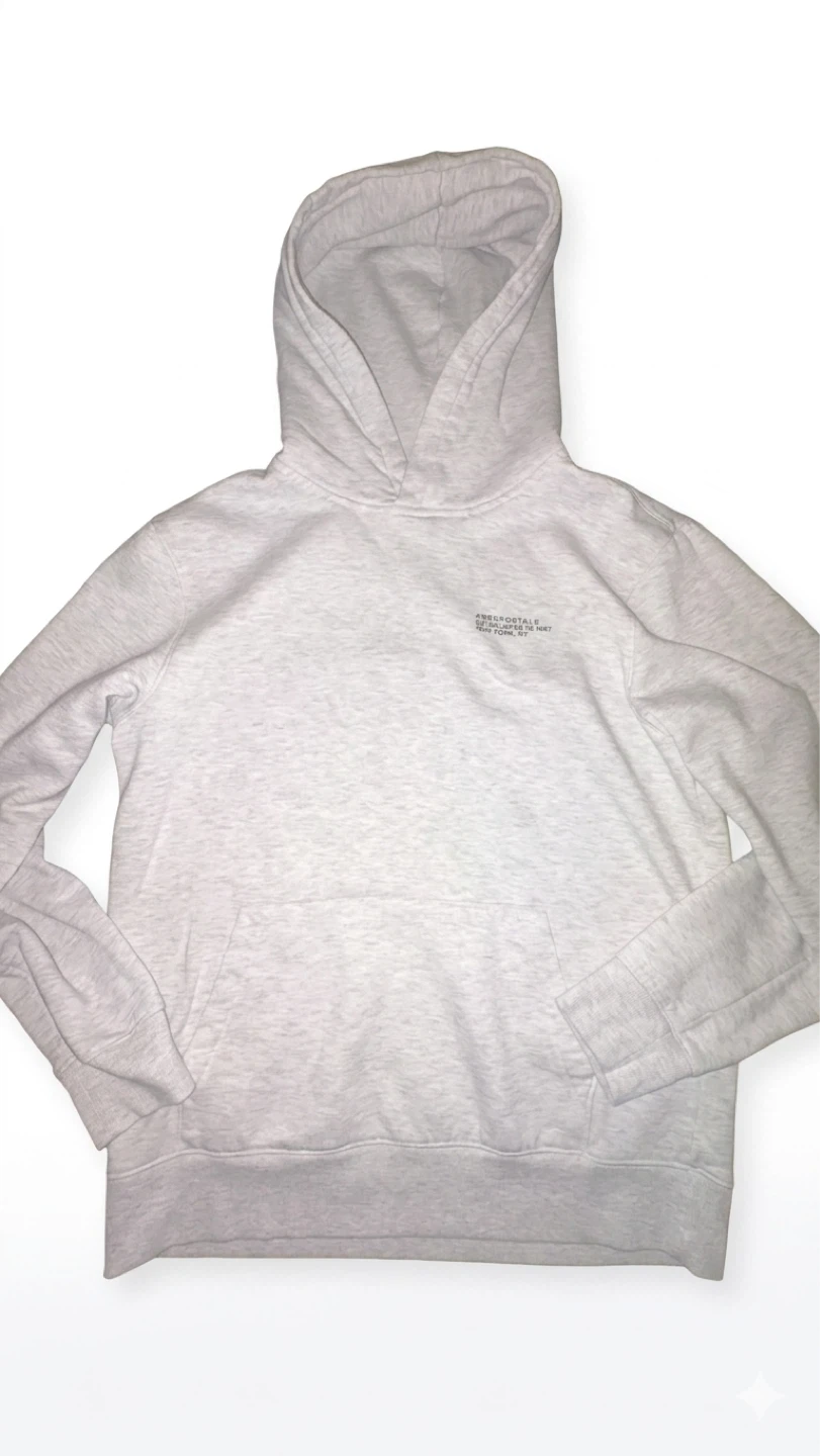 Aeropostale Grey Hoodie Size L