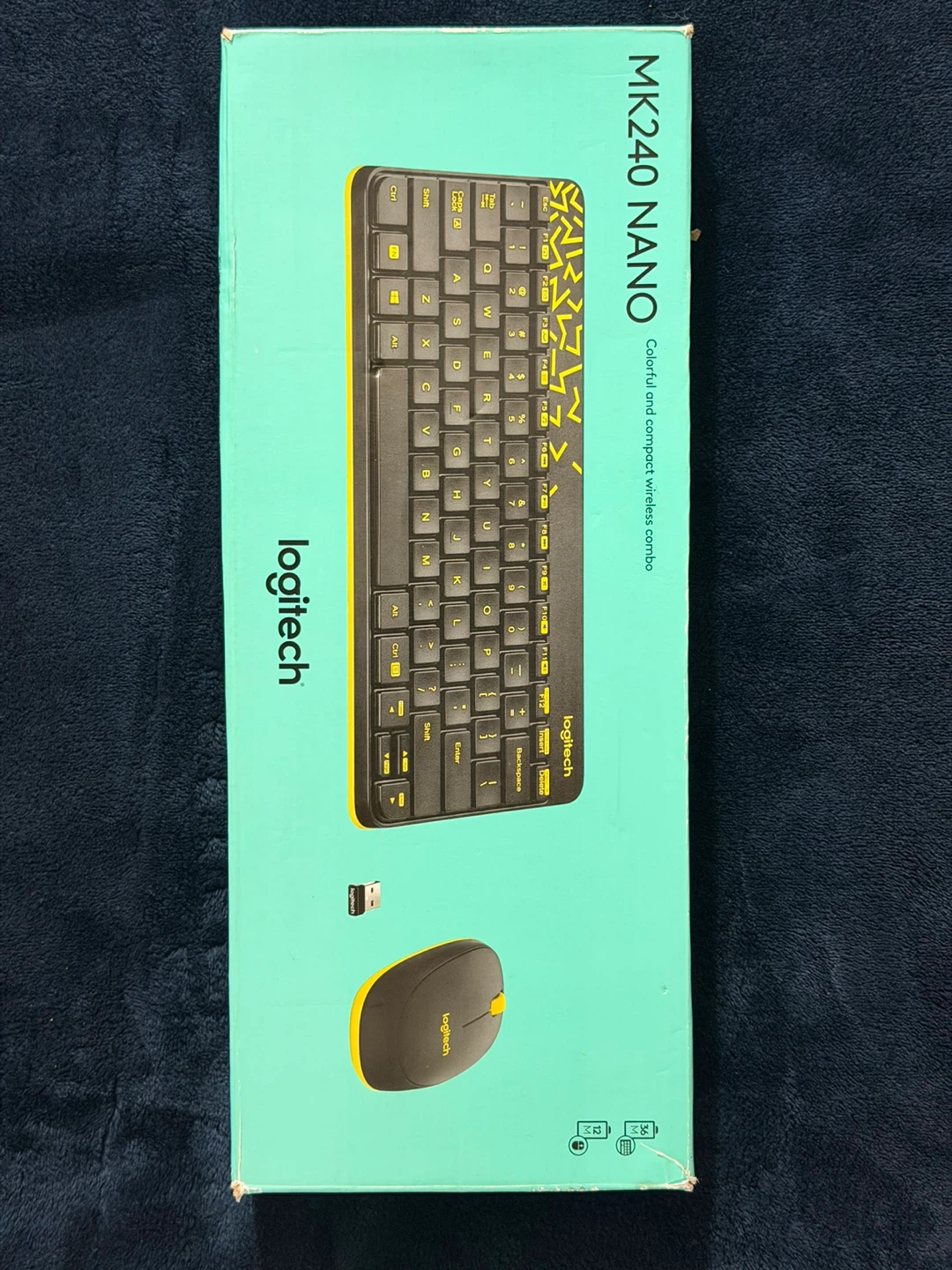 Logitech MK240 NANO Wireless Keyboard and Mouse Combo
