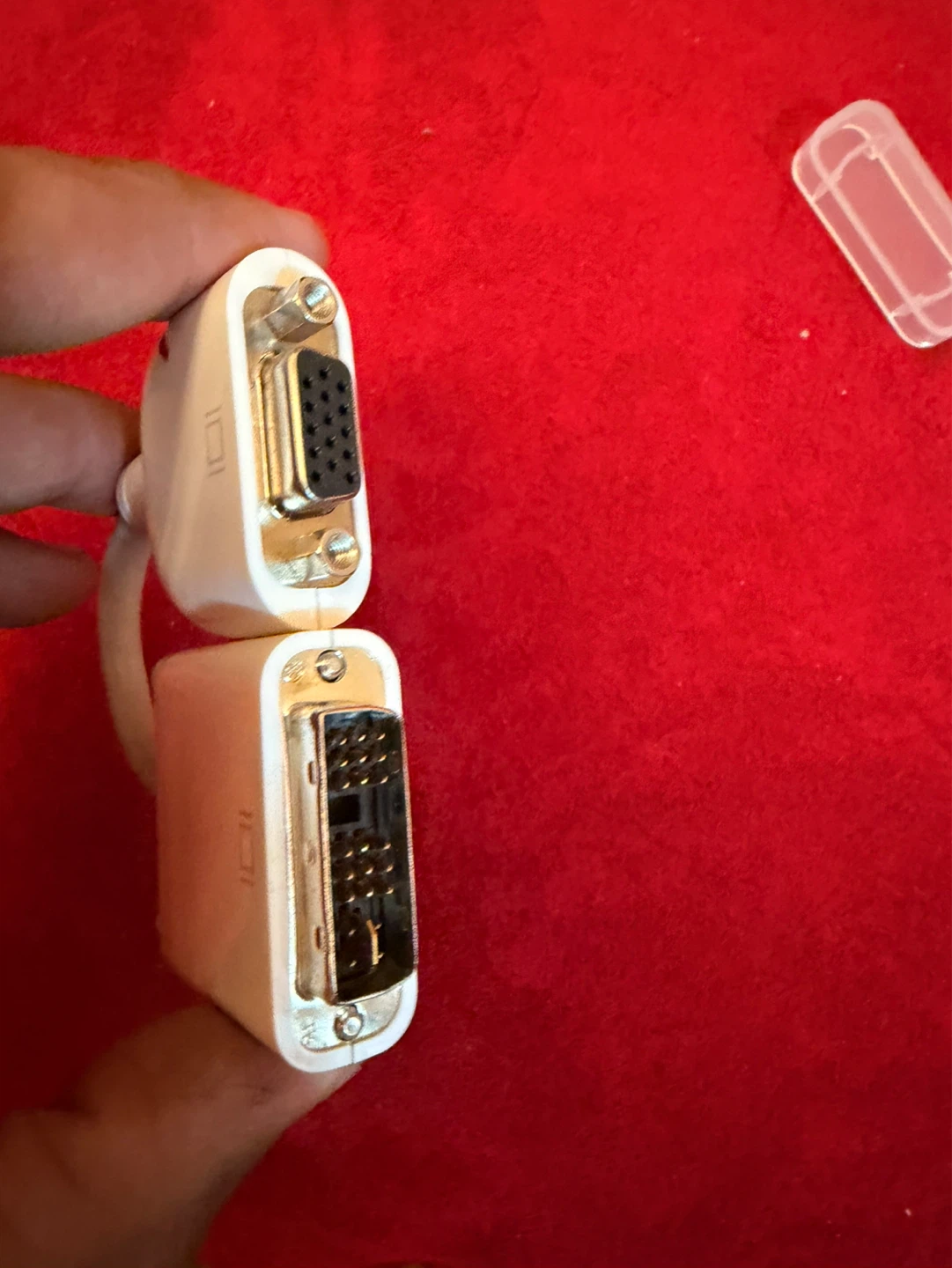 White DVI to VGA Adapter - photo 2