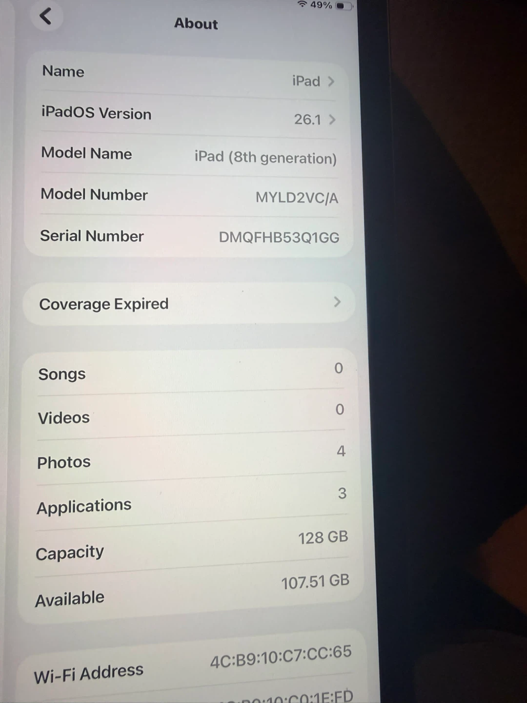 Apple iPad (8th generation) 128GB - photo 4