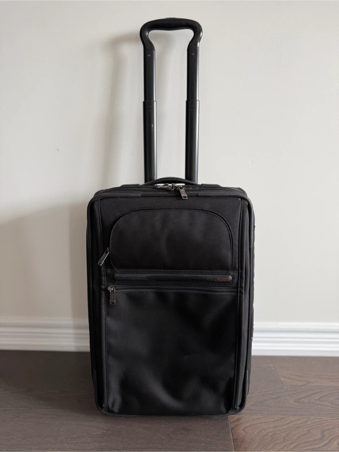Tumi Black Rolling Carry-On Suitcase