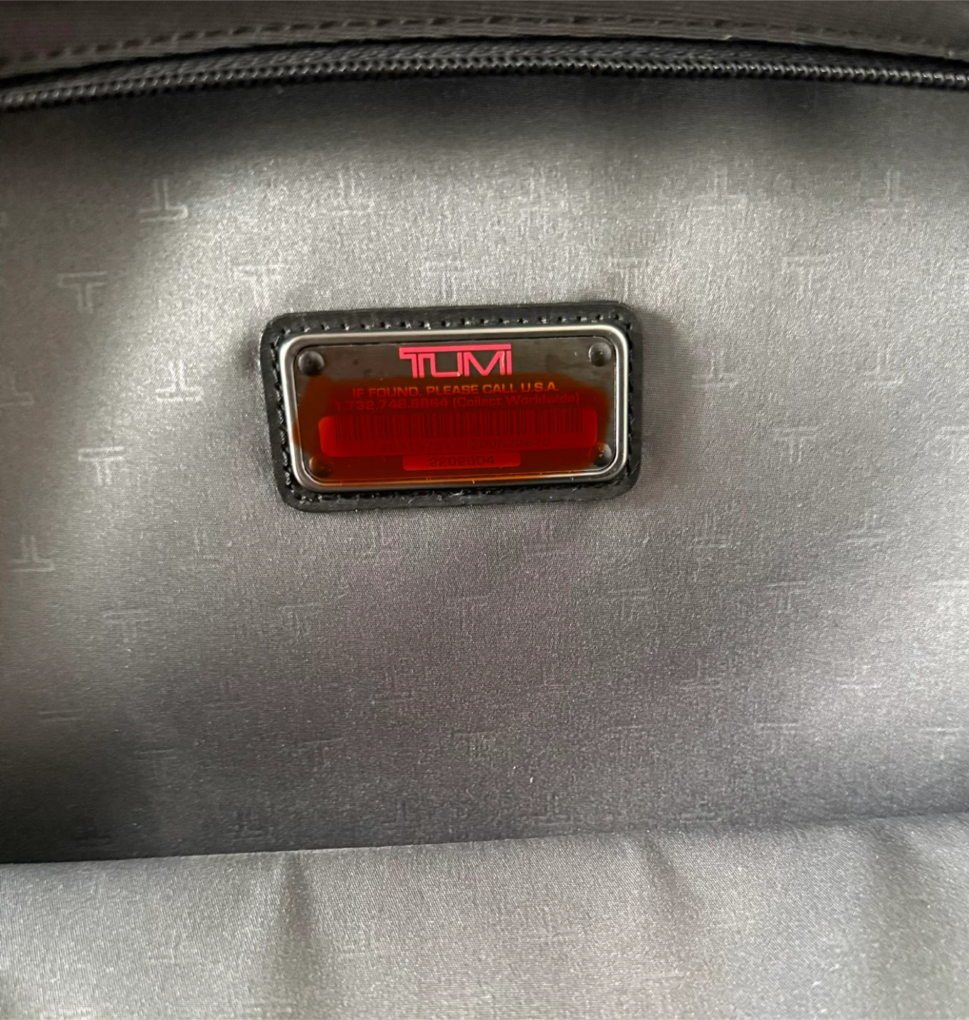 Tumi Black Rolling Carry-On Suitcase - photo 5
