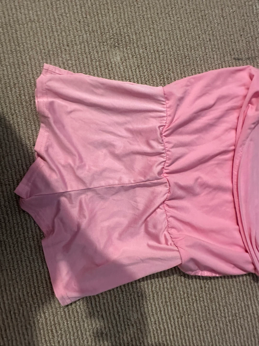 Pink Ruched Tube Top - photo 2