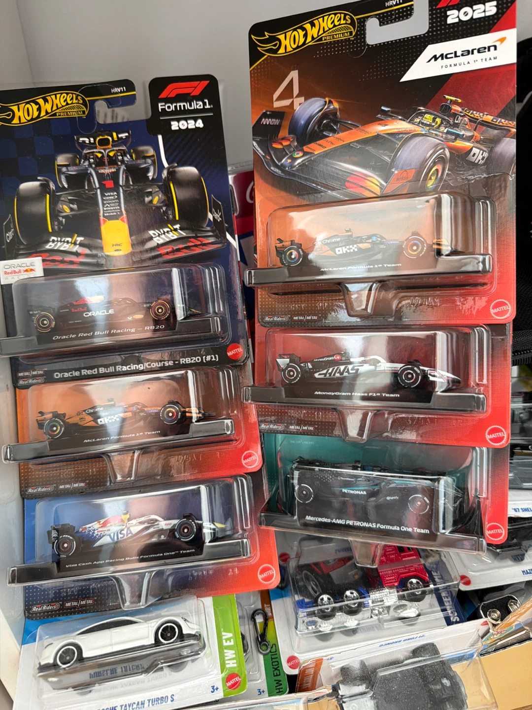 Hot Wheels Premium Formula 1 Diecast Cars