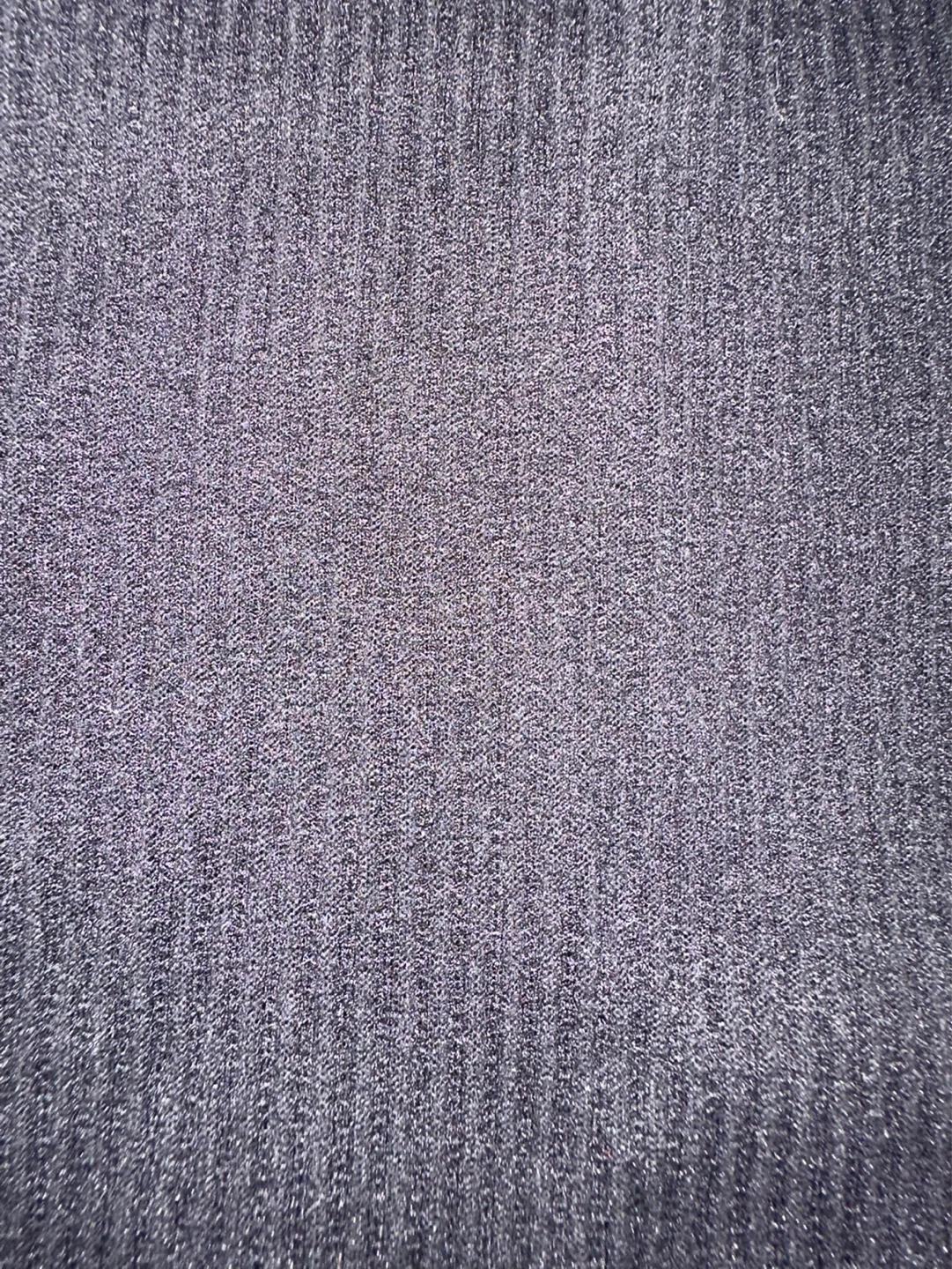 Black Ribbed Cropped Long Sleeve Shirt - photo 2