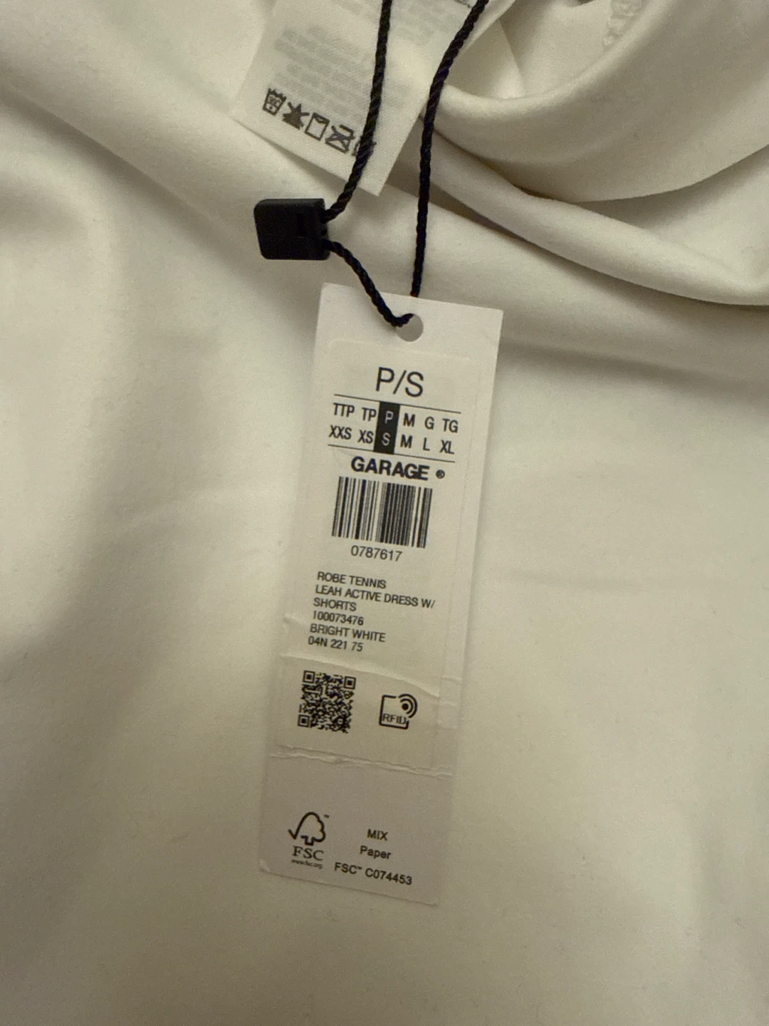 Garage White Mini Dress - Size S - photo 3