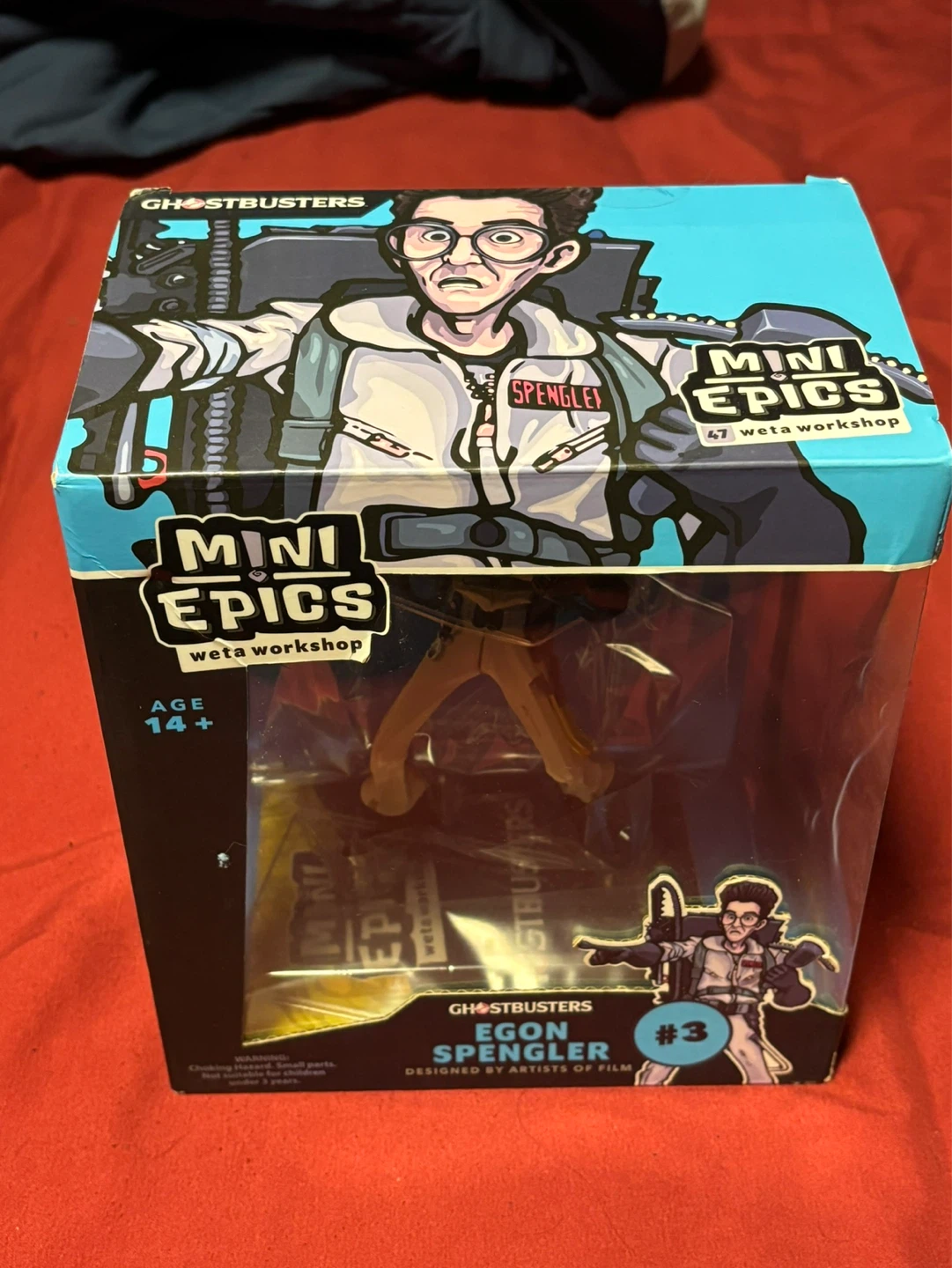 Ghostbusters Mini Epics Egon Spengler Figure by Weta Workshop - photo 2