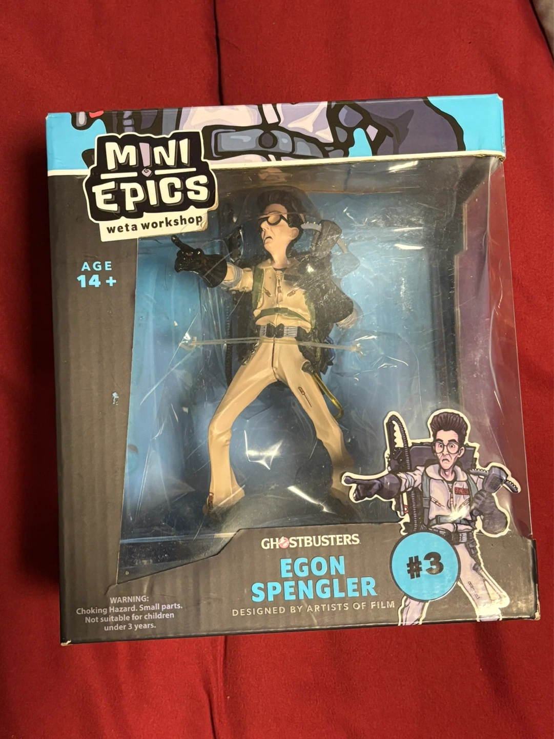 Ghostbusters Mini Epics Egon Spengler Figure by Weta Workshop