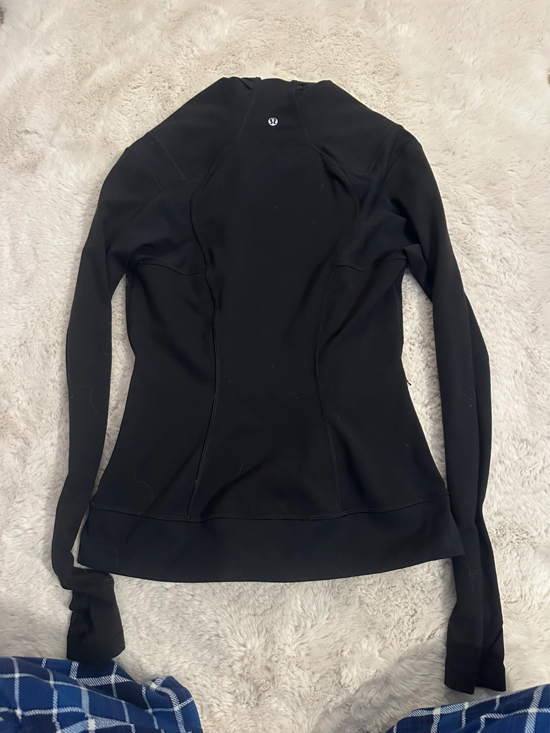 Lululemon Black Asymmetrical Zip Jacket - photo 3