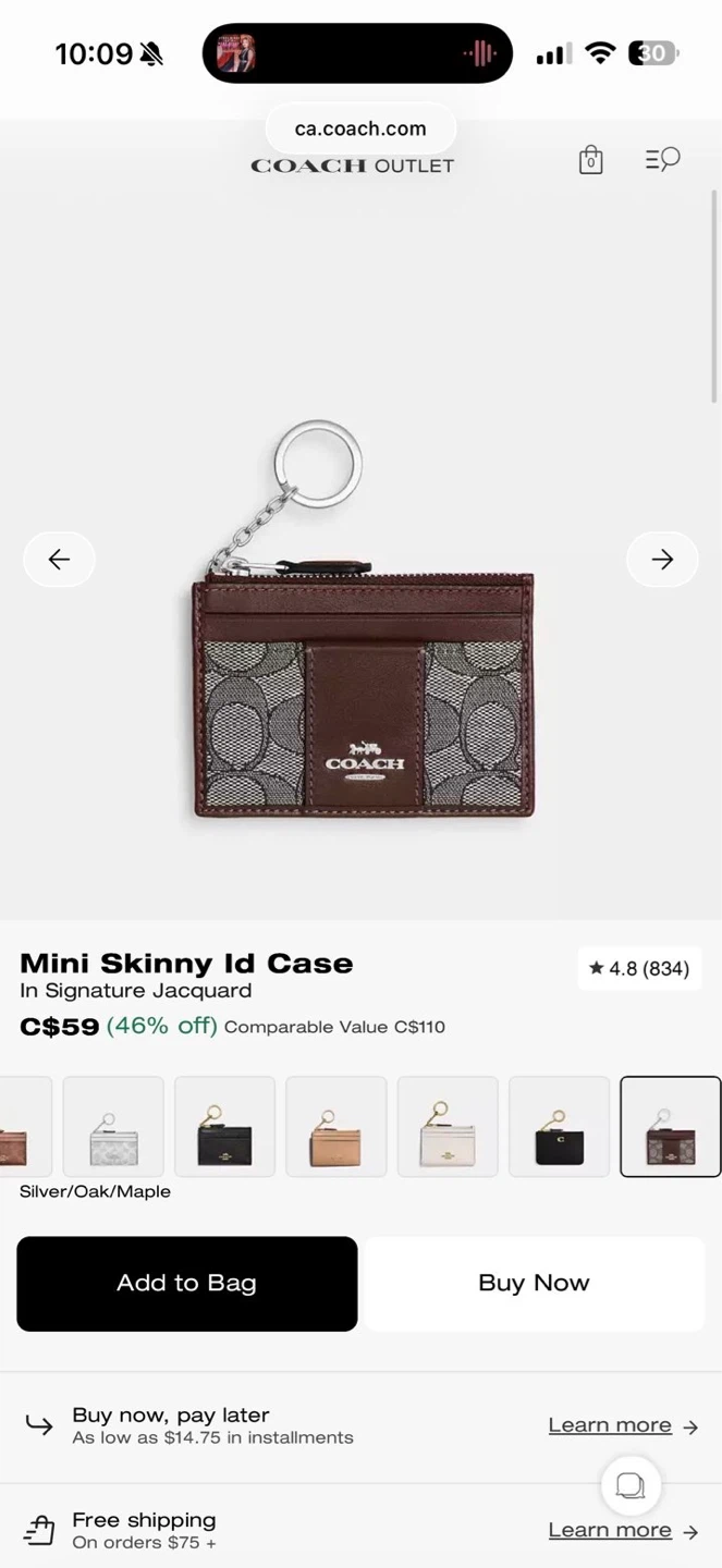 Coach Ashton bag and matching wallet - photo 5