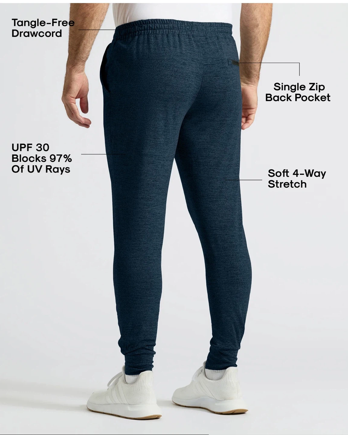 Active Joggers - Dark Heather Navy - photo 2