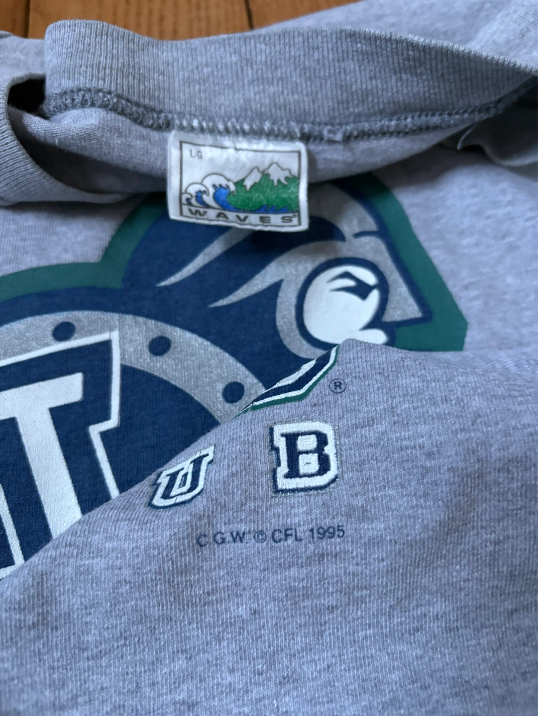 Vintage 1995 Toronto Argonauts tee L argos CFL - photo 5