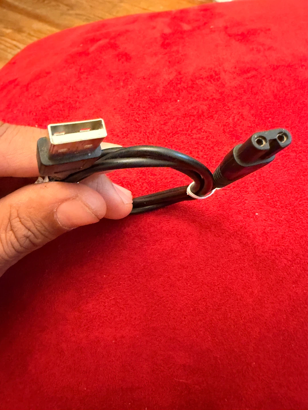 USB to 2-Prong Power Cable - photo 4