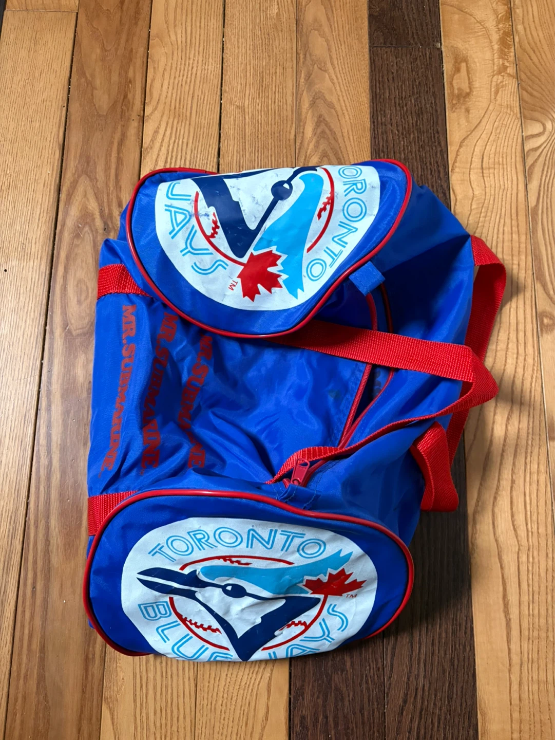 Vintage Toronto Blue Jays promo duffle MLB - photo 3