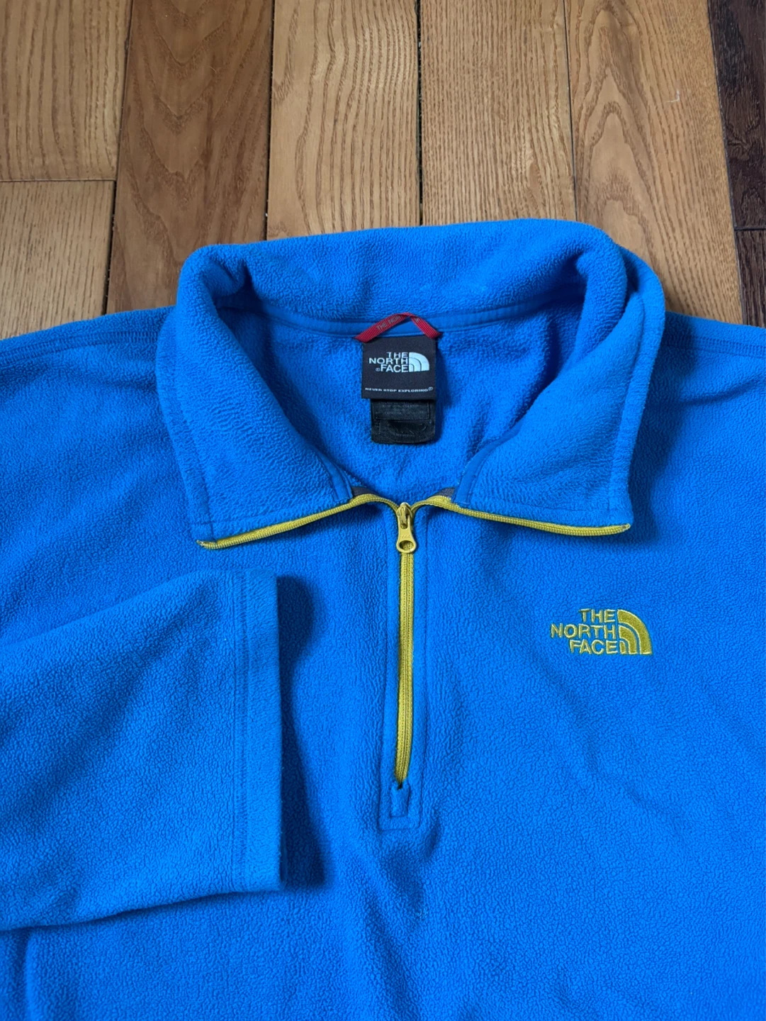 The North Face TNF fleece quarter zip XL mec acg - photo 5
