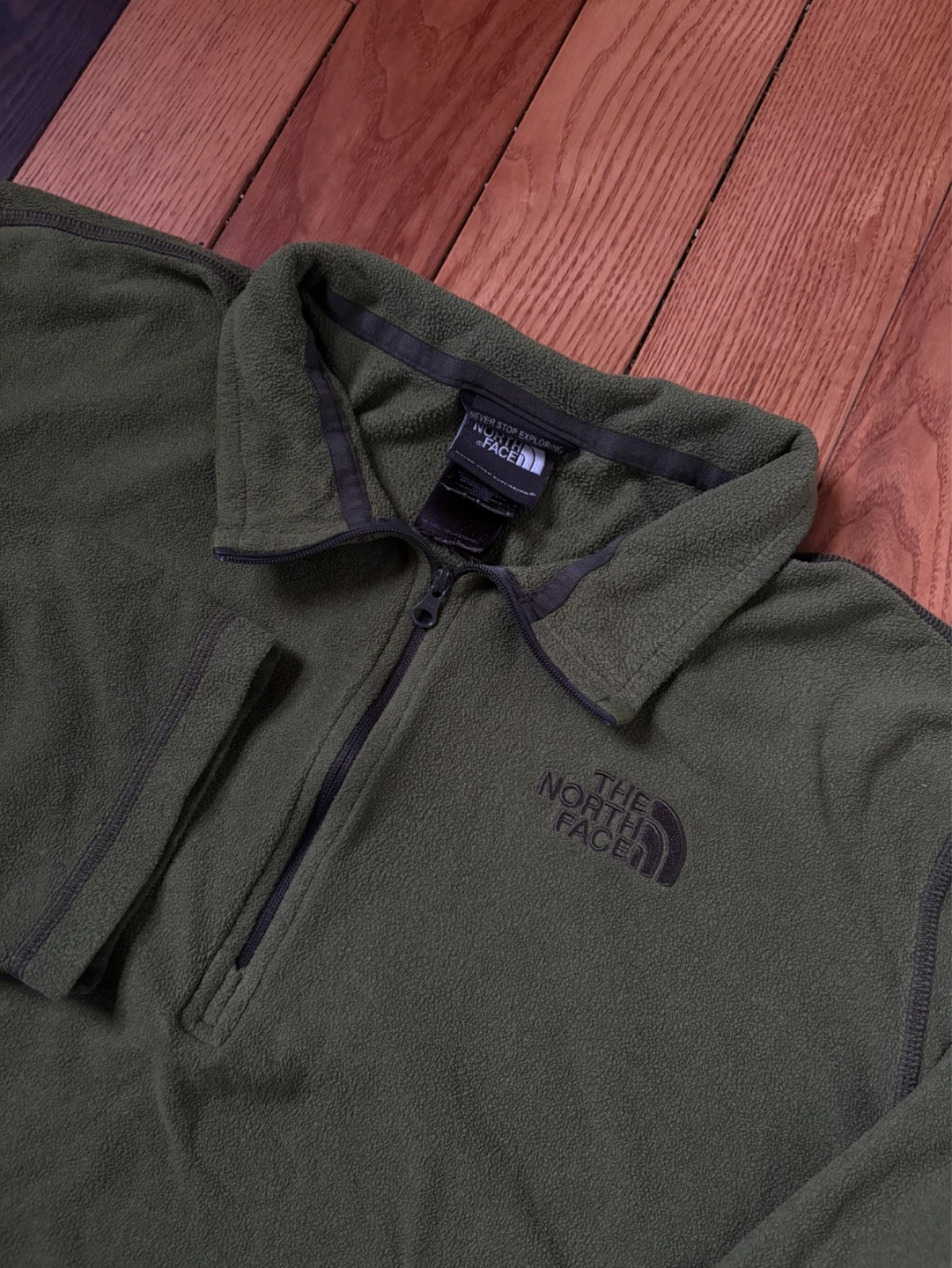 The North Face TNF fleece quarter zip XL - photo 5