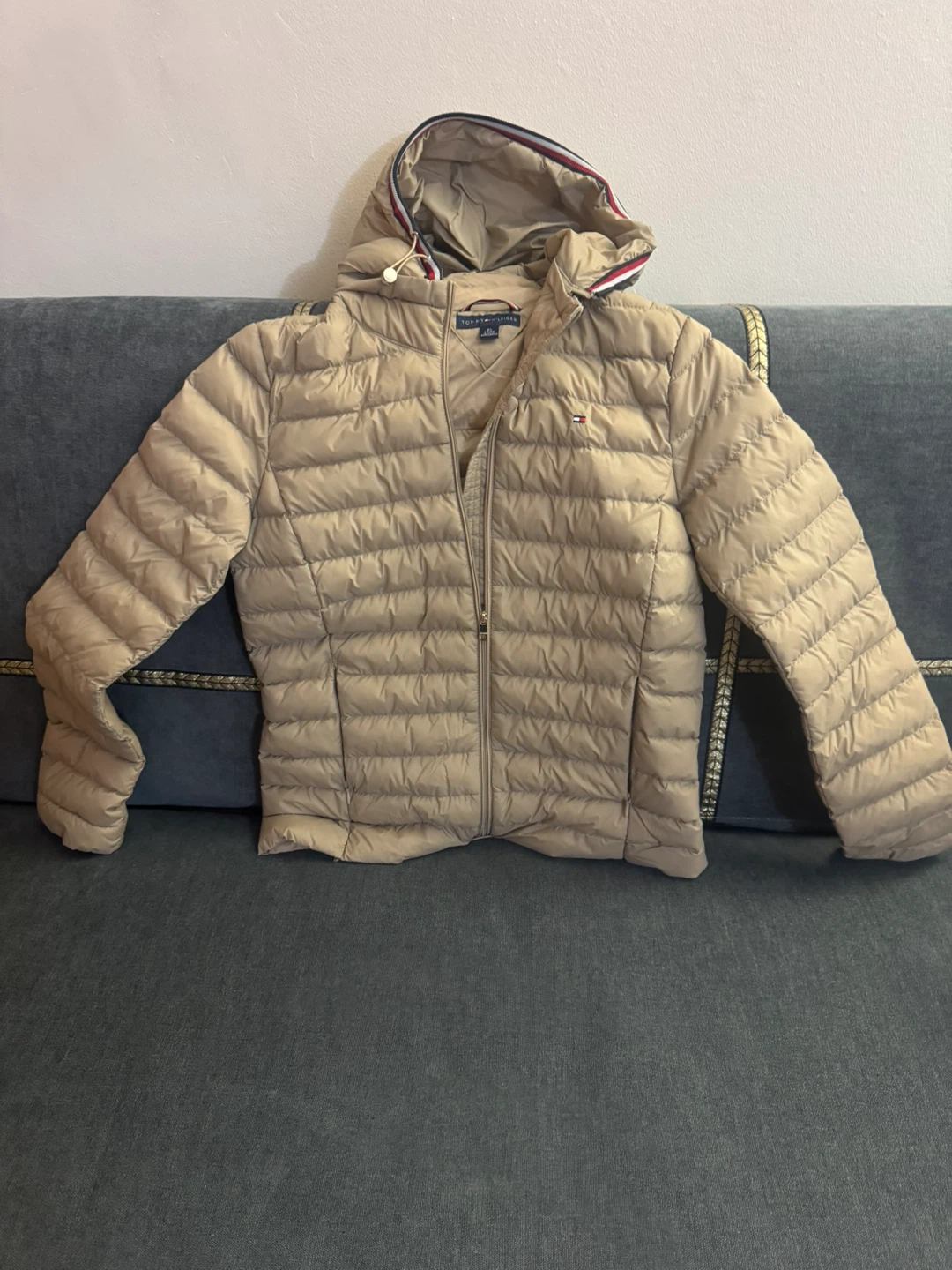 Tommy Hilfiger Puffer Jacket - Tan