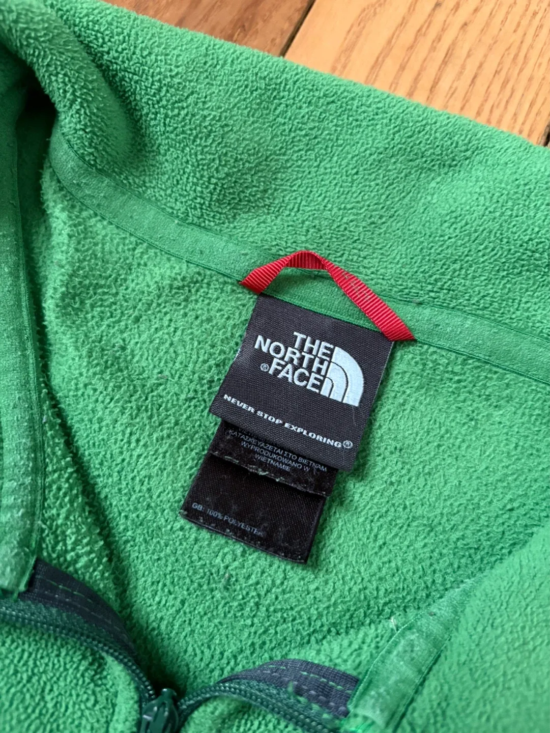 The North Face TNF quarter zip fleece top XL - photo 3