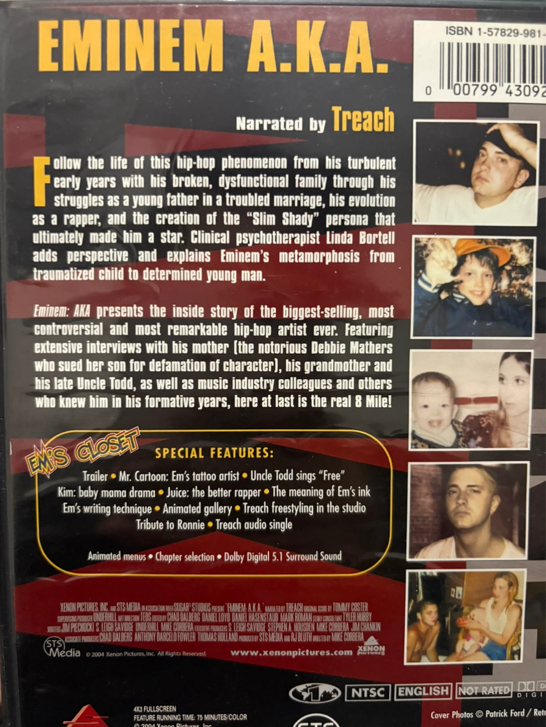 Eminem - AKA documentary DVD movie 2004 - photo 4