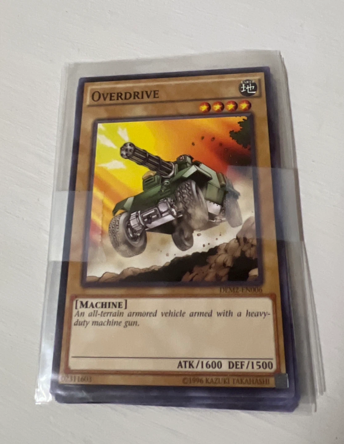 6 Vintage 1996 YuGiOH (KONAMI) gathering Cards