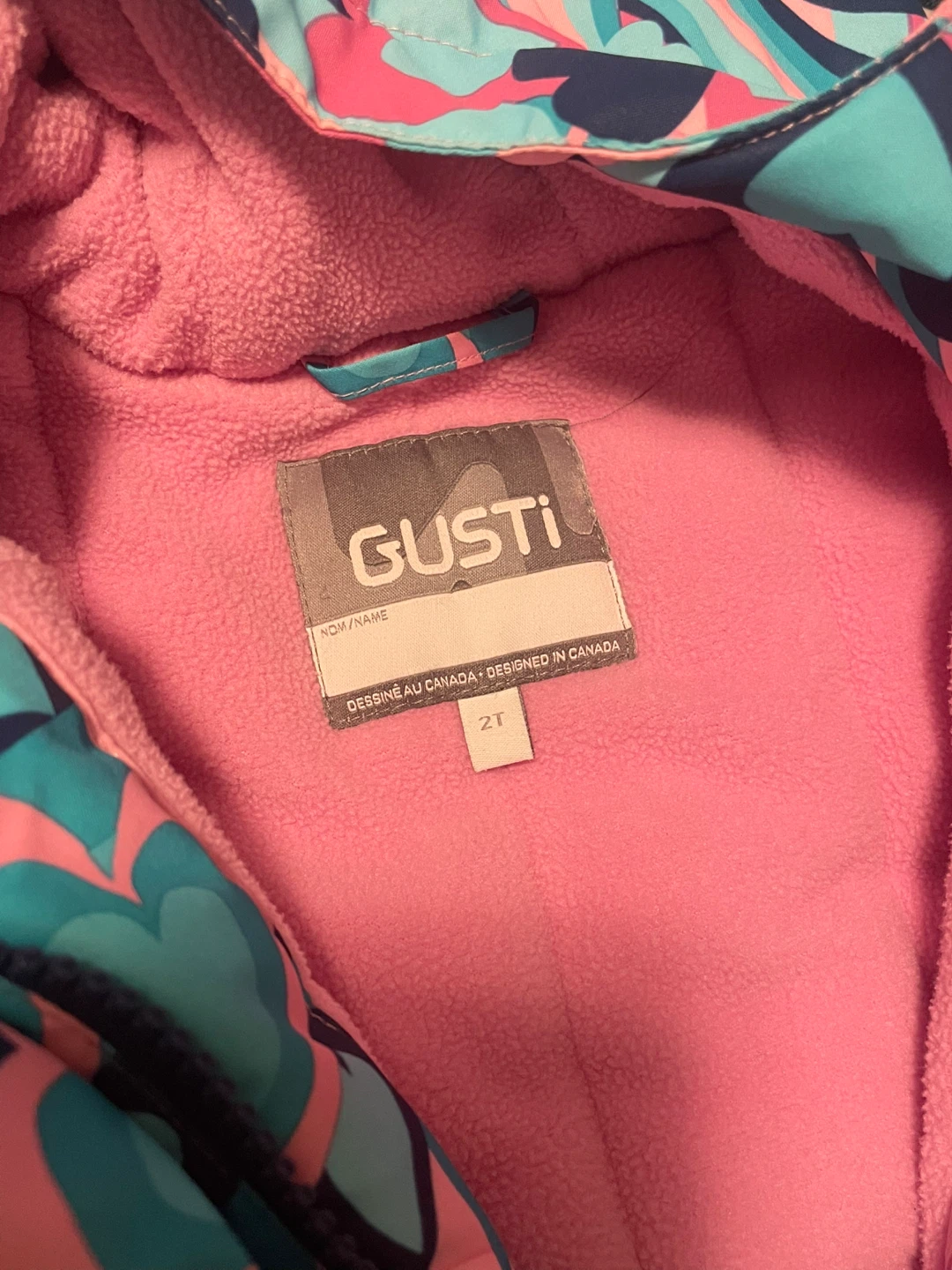 Gusti Girls Hooded Winter Jacket - Size 2T - photo 3