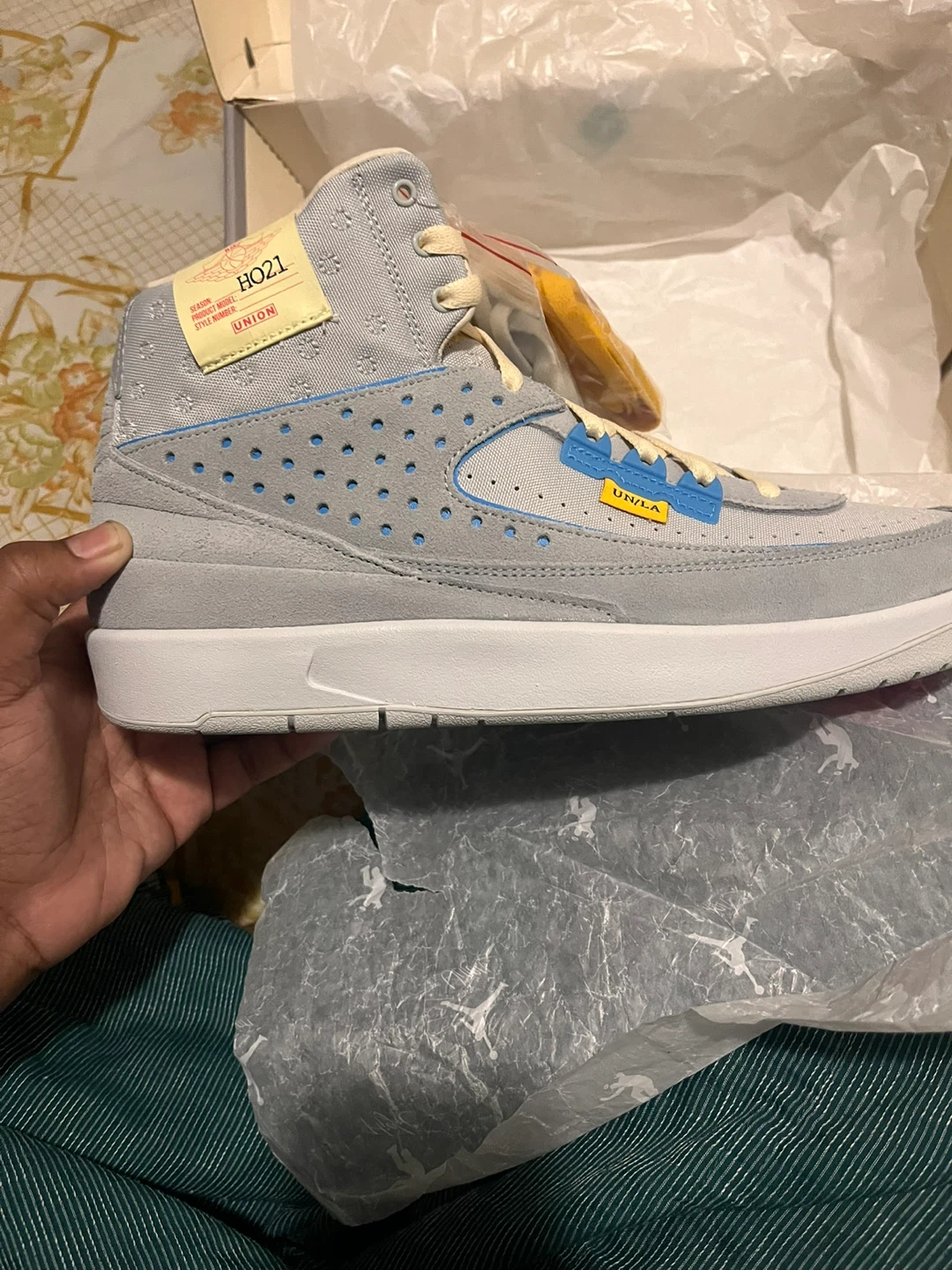 Nike Air Jordan 2 Retro SP Union Grey