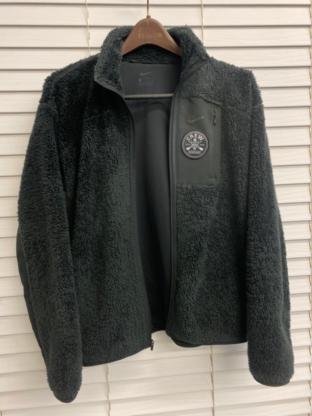 Nike Full-zip Sherpa Fleece Jacket Youth - Large - photo 2