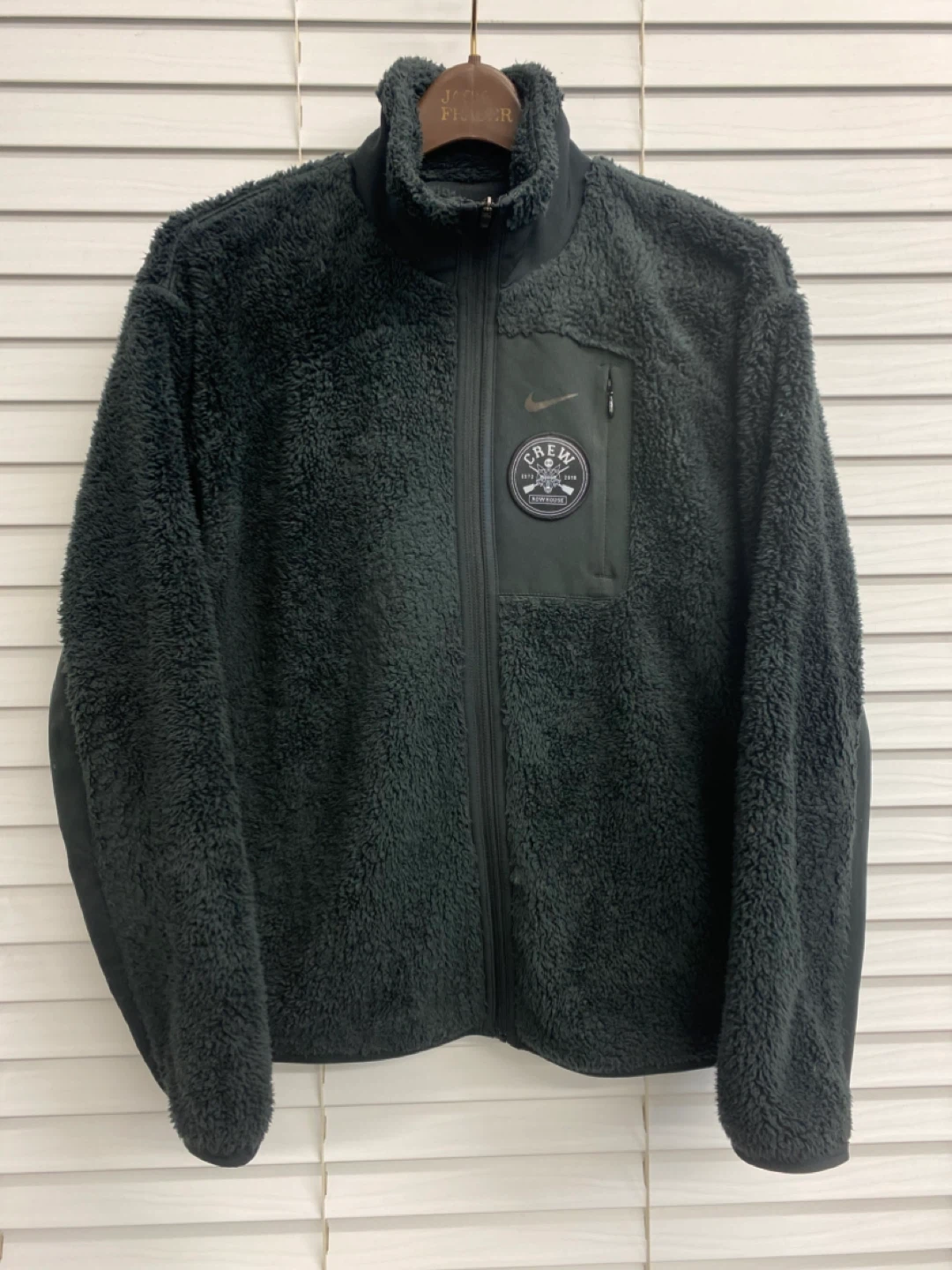 Nike Full-zip Sherpa Fleece Jacket Youth - Large