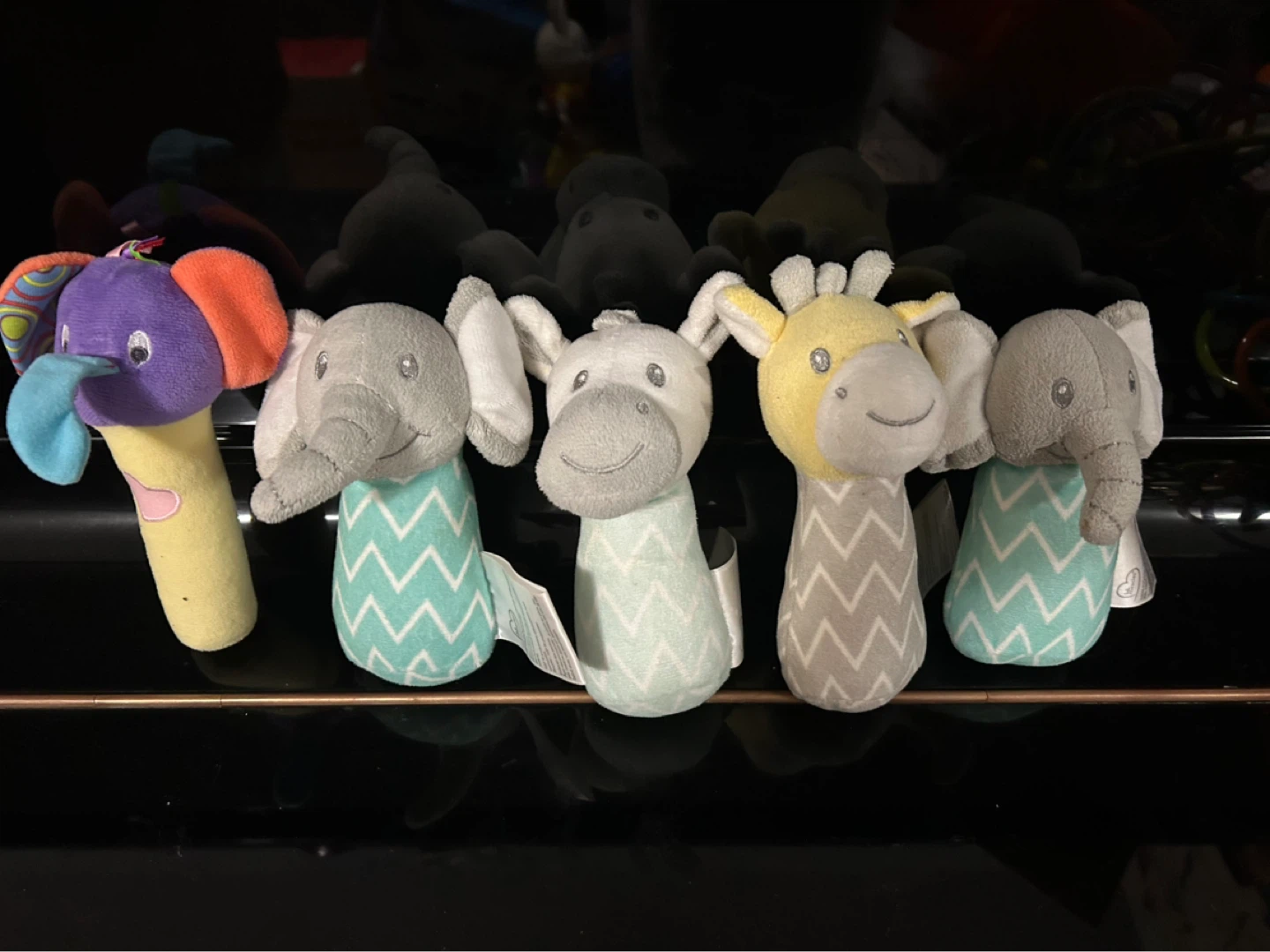 Baby Rattles and Grasping Toys Set