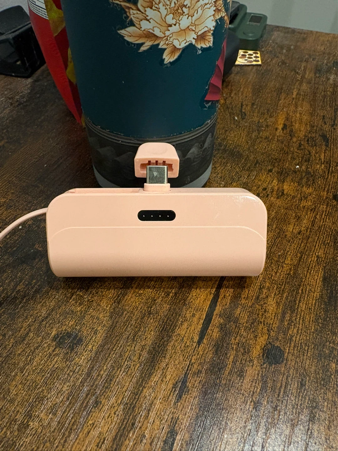 Pink Portable Charger Power Bank 4500mAh - photo 2