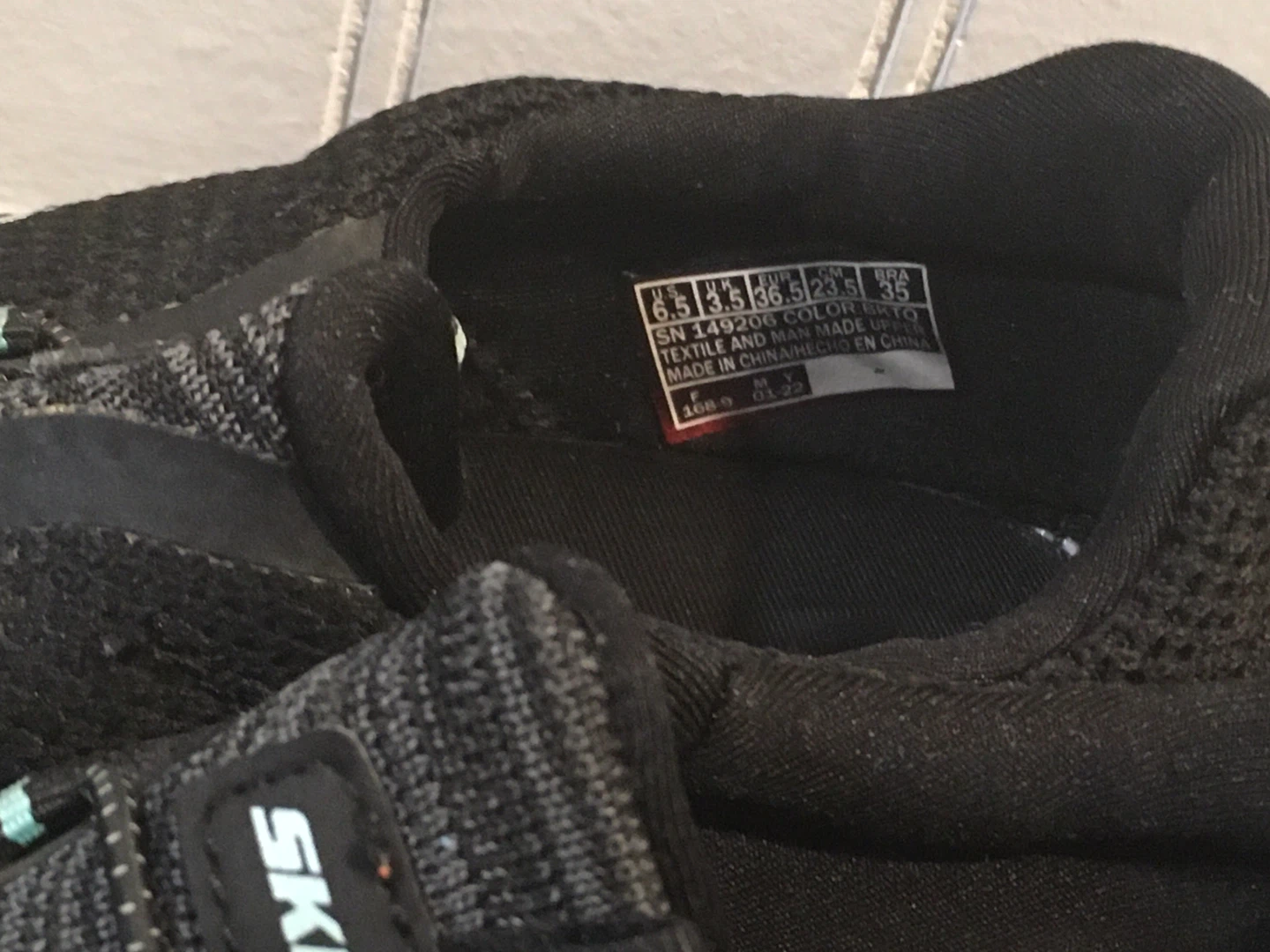 Skechers Women's Black Knit Slip-On Sneakers - photo 3