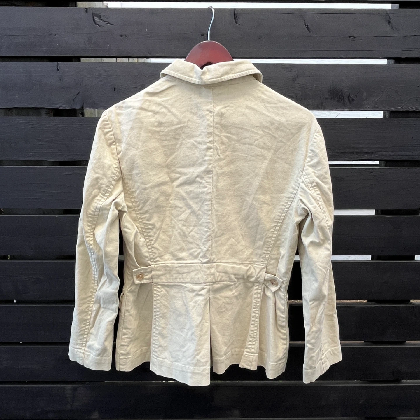Beige Cotton Shacket - photo 2
