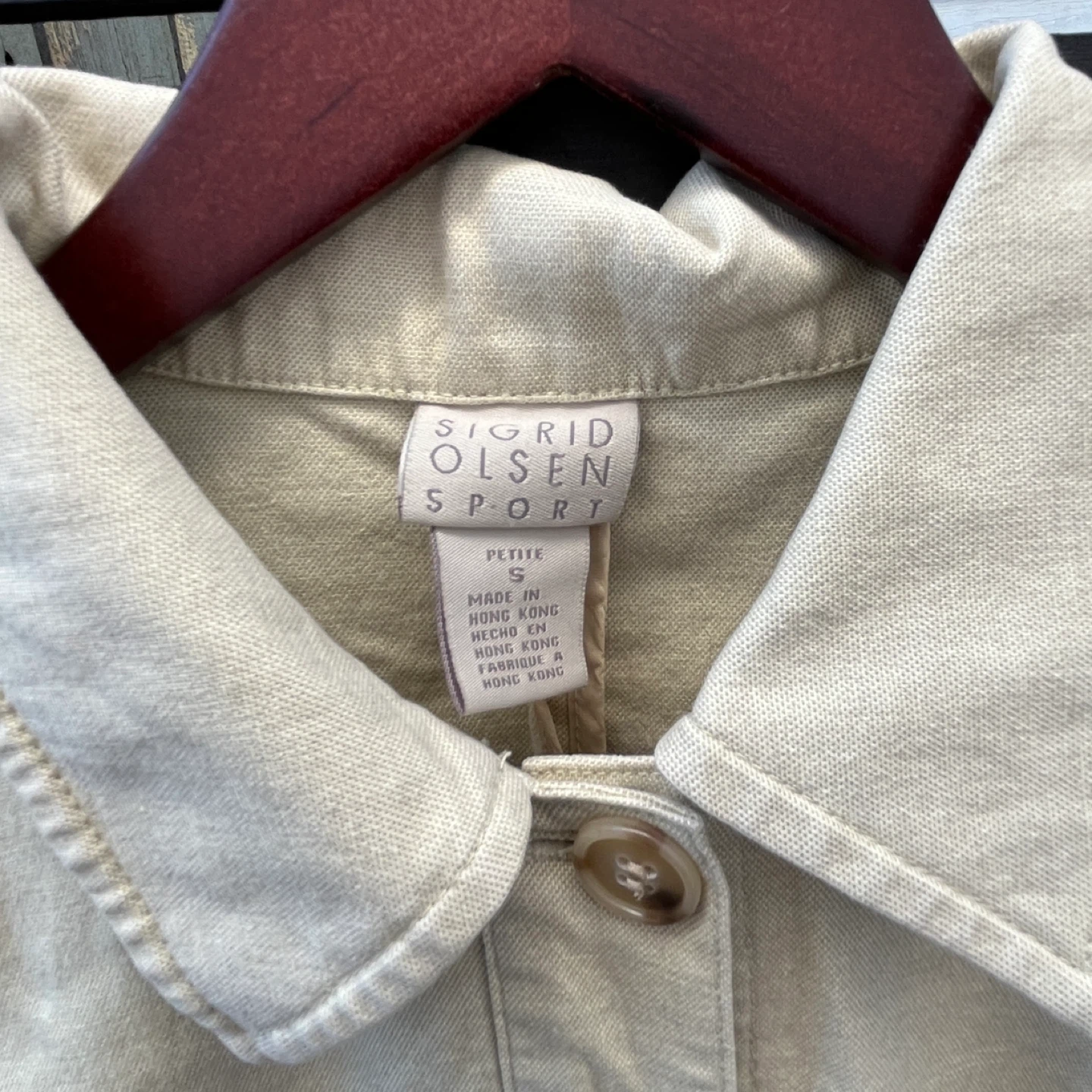 Beige Cotton Shacket - photo 3