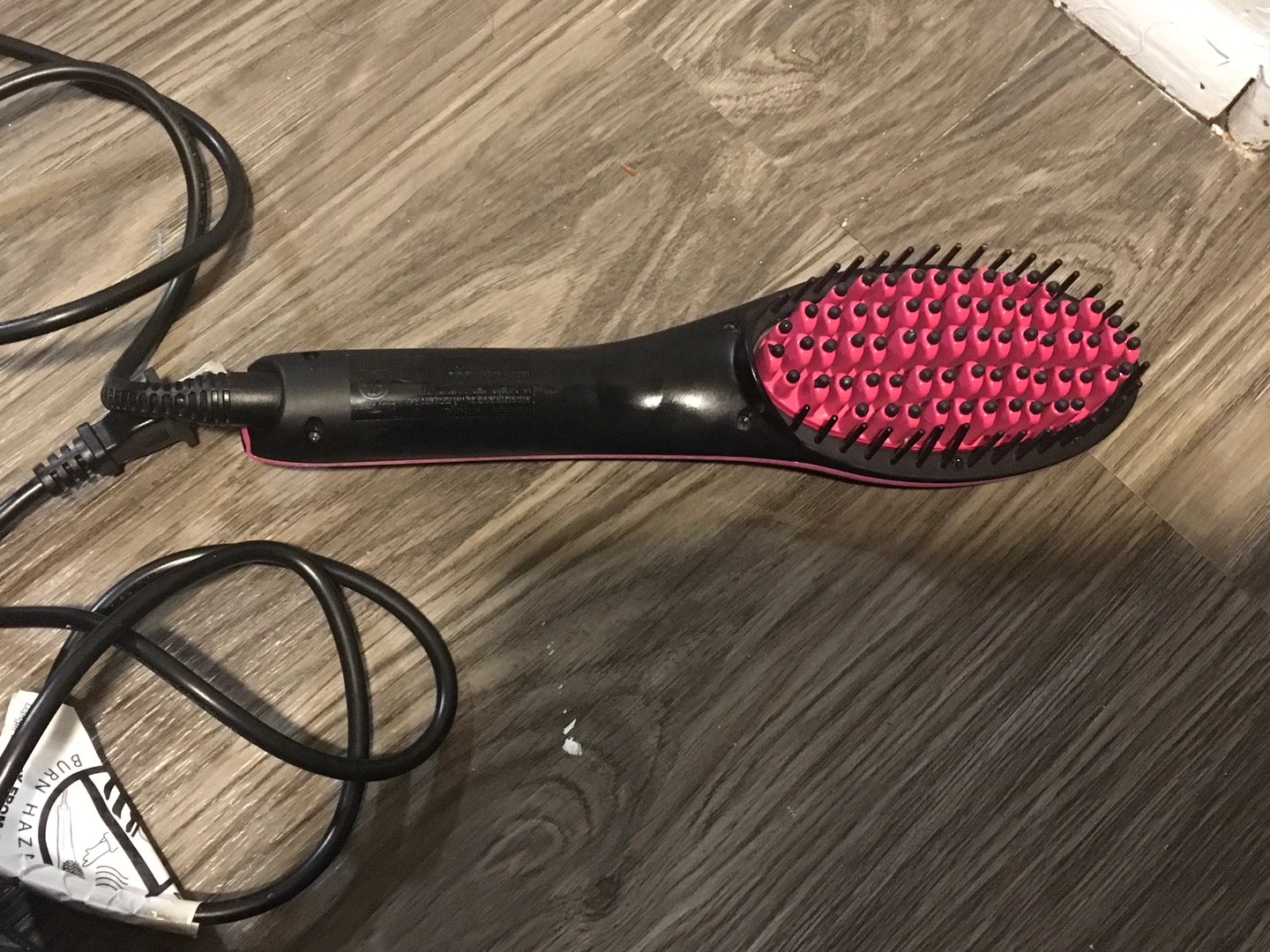 Simply Straight Ceramic Hair Straightener Brush