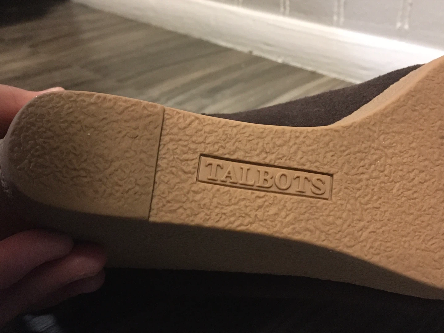 Talbots Women's Brown Suede Wedge Ankle Boots Size 7.5M - photo 5