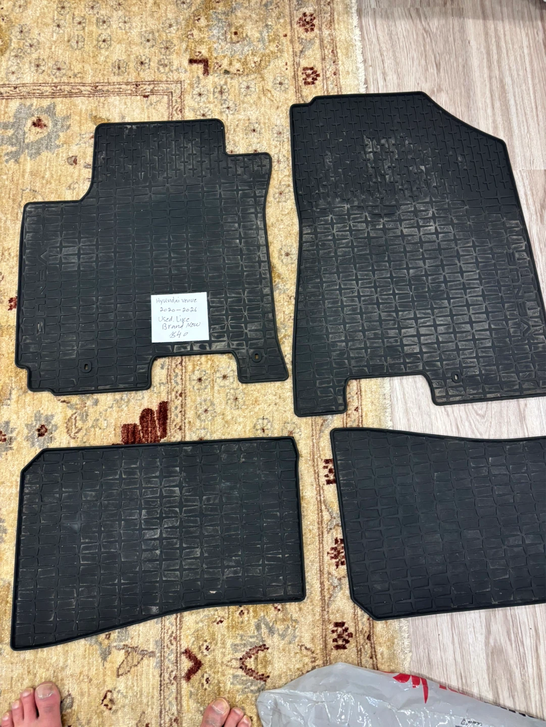 Hyundai Venue Floor Mats (2020-2026)