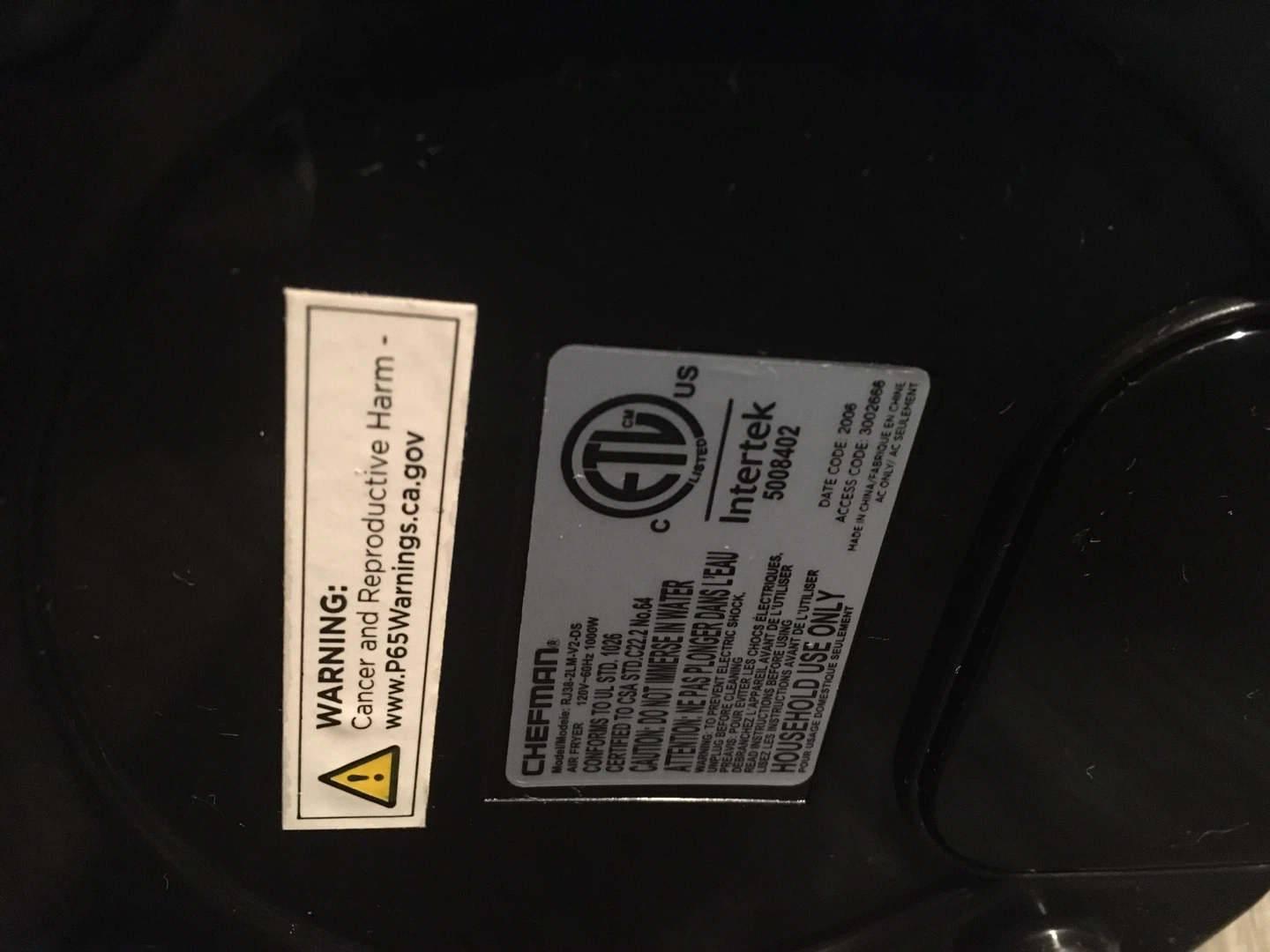 Chefman Air Fryer - photo 4