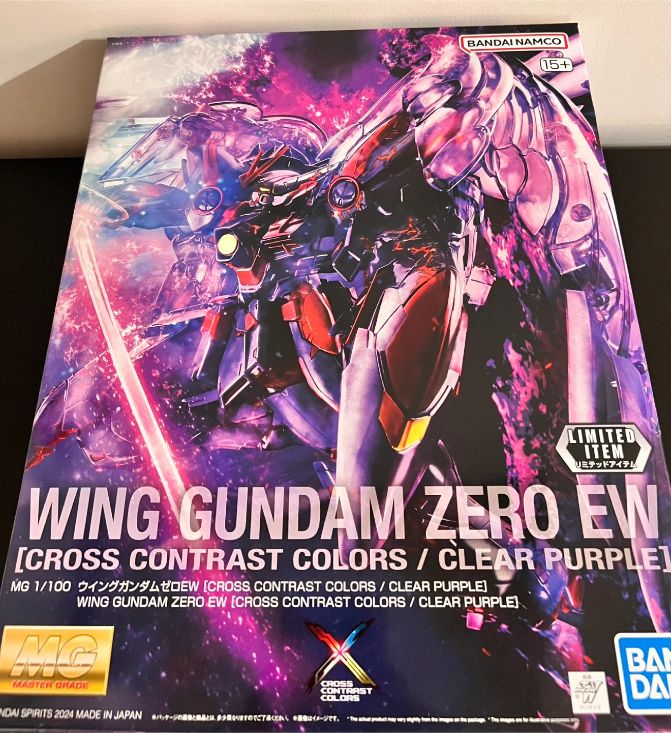 MG Wing gundam zero ew cross contrast