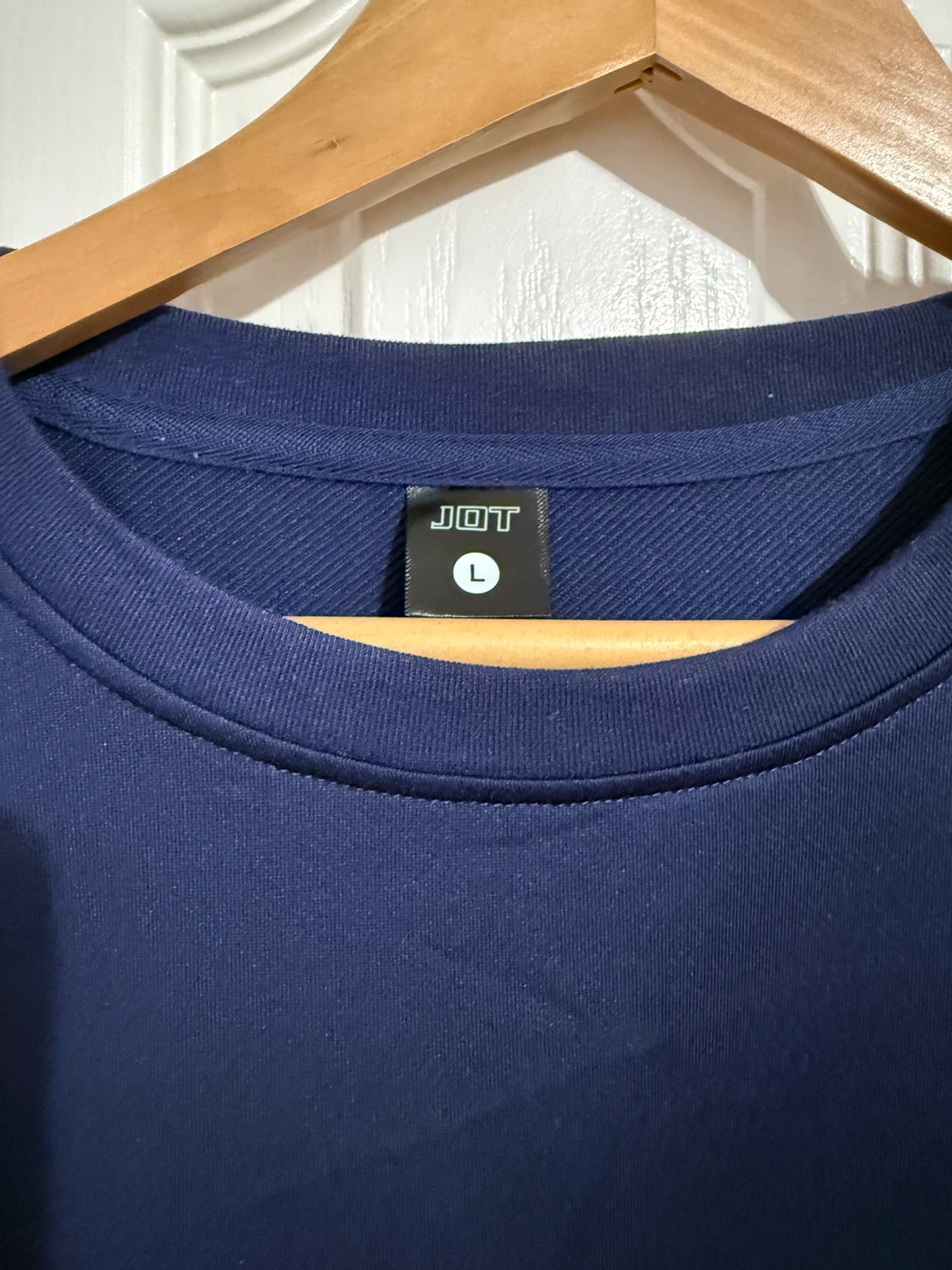 Navy Blue Cat Graphic T-Shirt Size L - photo 2