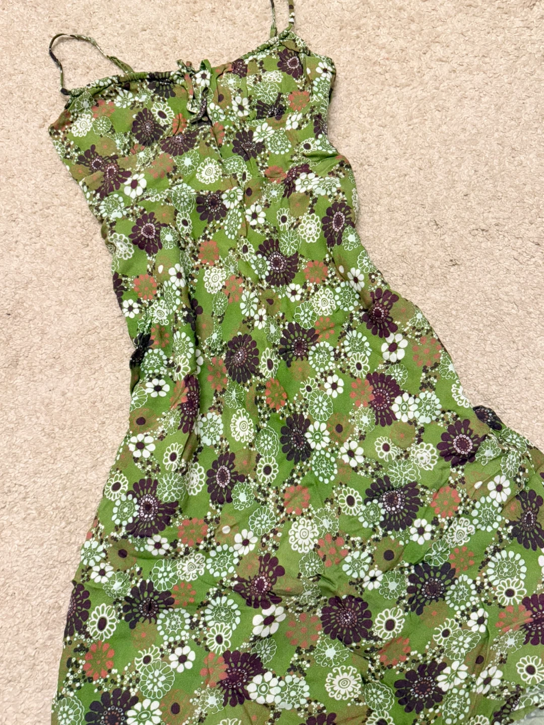 Wilfred Green Floral Dress